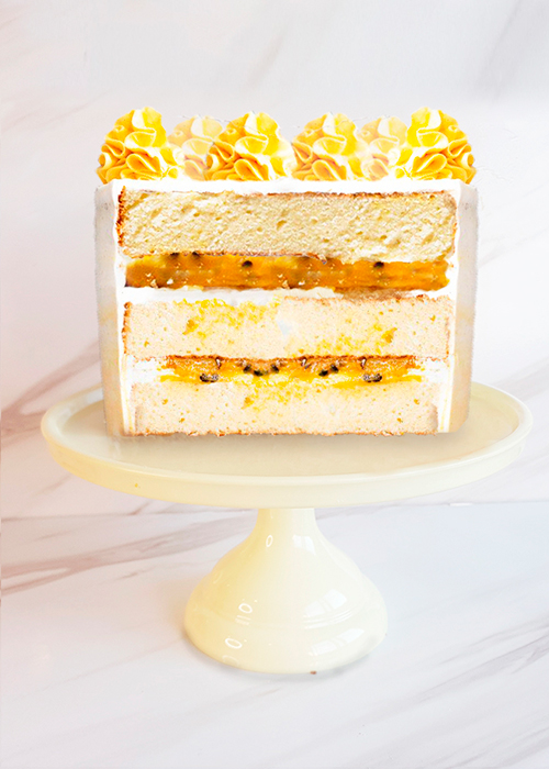 Tarta de Mango - Maracuyá