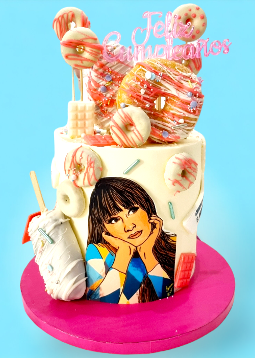 Tarta con Donuts