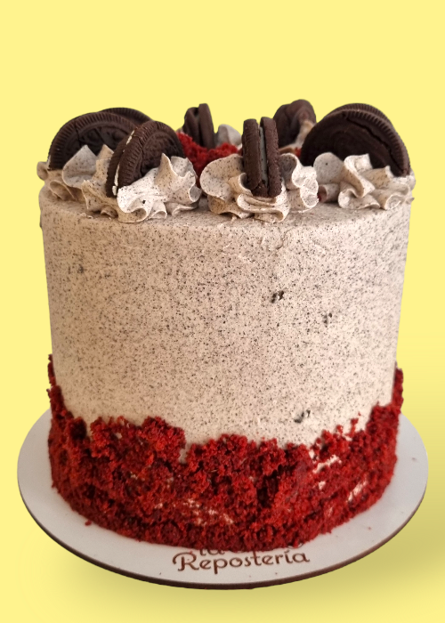 Tarta Red Velvet con Oreo