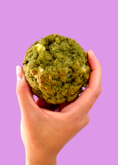 COOKIE MATCHA Y NUECES DE MACADAMIA