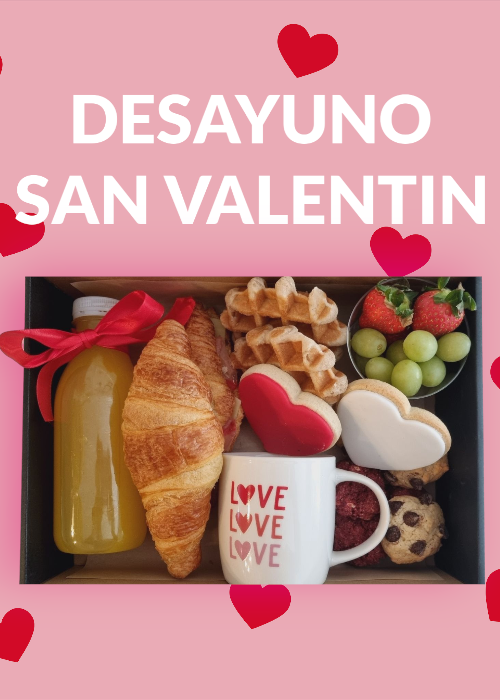 Caja Desayuno San Valentín