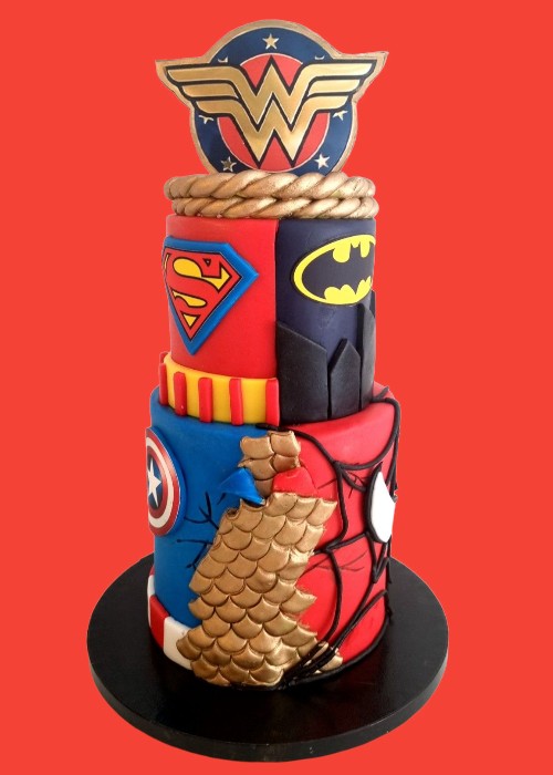 Tarta Patrulla Super Héroes