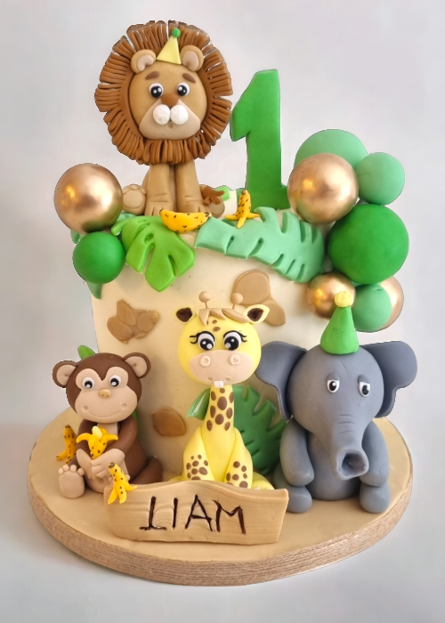 Tarta Animales de la Selva