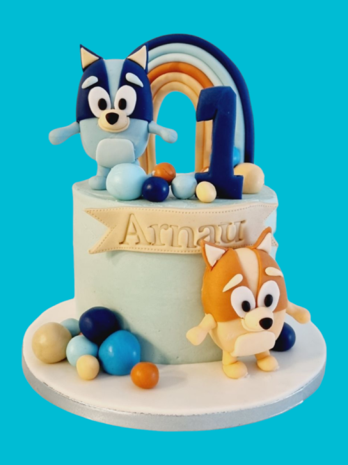 Tarta Bluey