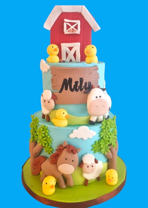 Tarta Animales de la Granja