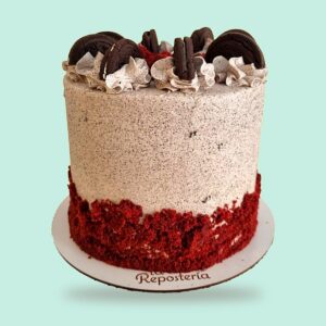 Tarta Red Velvet con Oreo